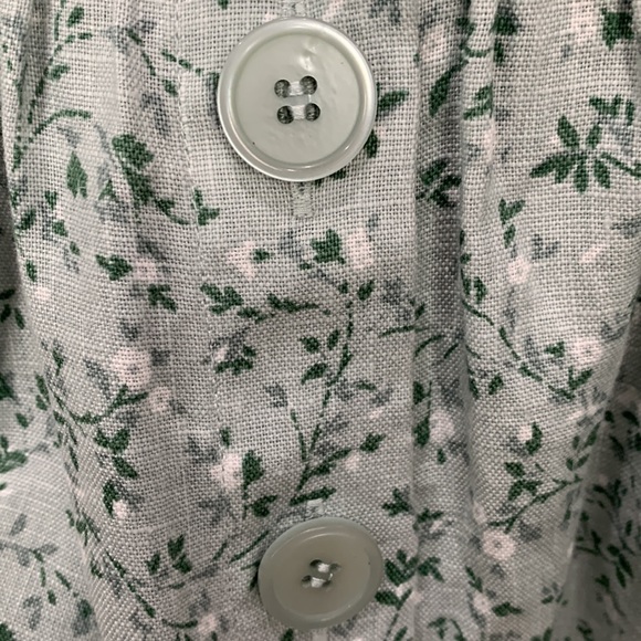 Reformation Cale linen Midi Dress NWOT agave print - Picture 6 of 10